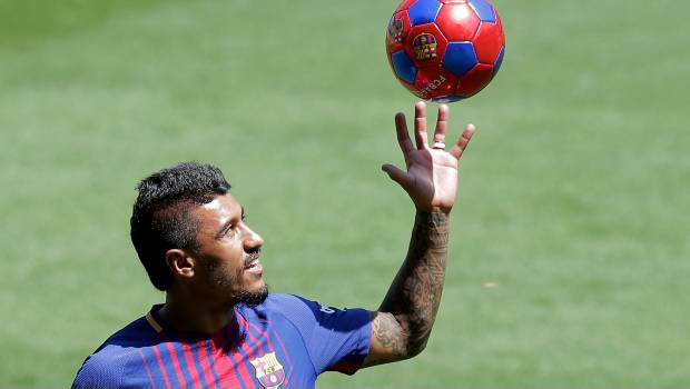 Video Paulinho Se Luce En Su Presentaci N Con El Camp Nou Y Es La