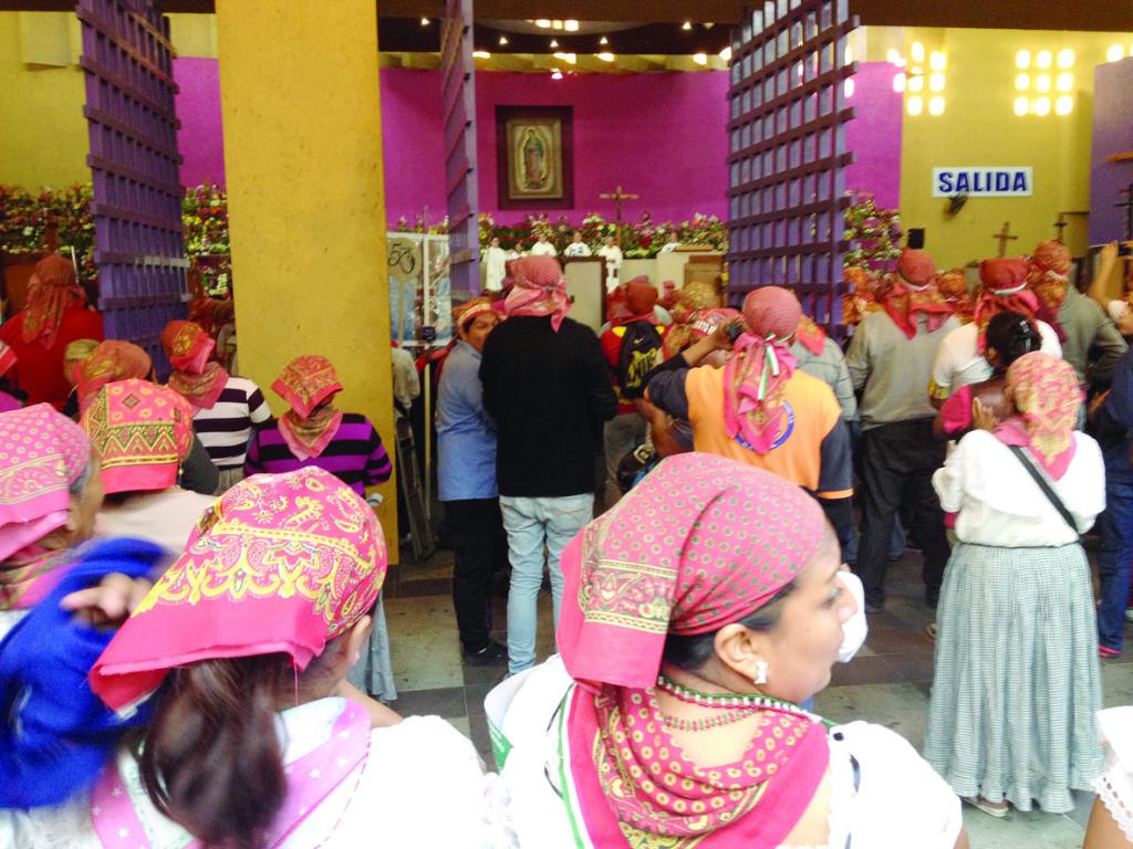 40 mil peregrinos arribaron a la Parroquia de Guadalupe en Tuxtla Gutiérrez  - Diario La Voz del Sureste