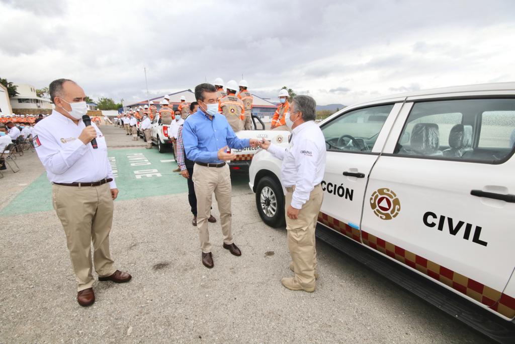 Mejoran Parque Vehicular Y Equipo Para Reforzar La Protecci N Civil En Chiapas Diario La Voz